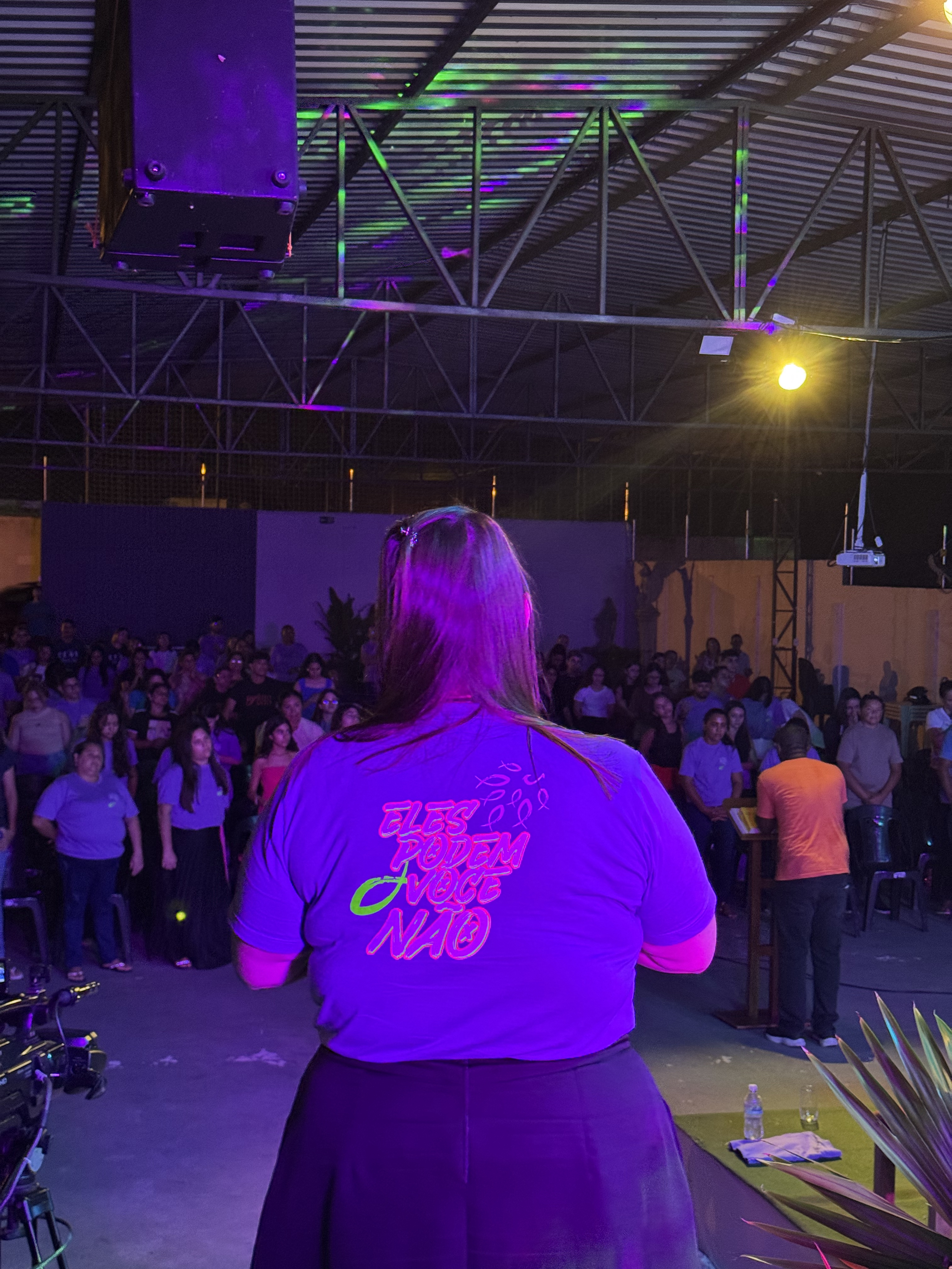 Pregação com o Missionário Valdo no IV Retiro de Carnaval