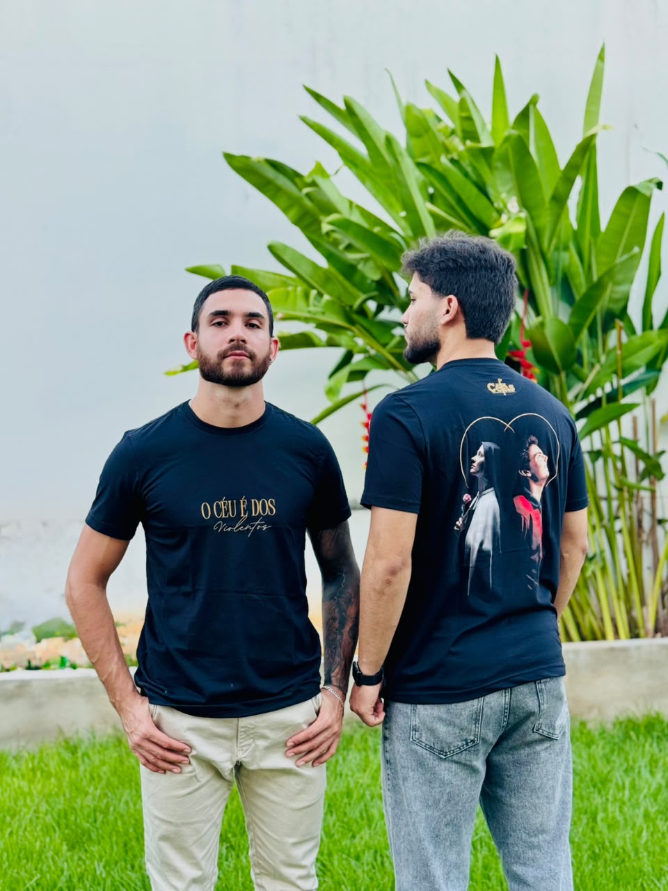 CAMISETA "O CÉU É DOS VIOLENTOS"